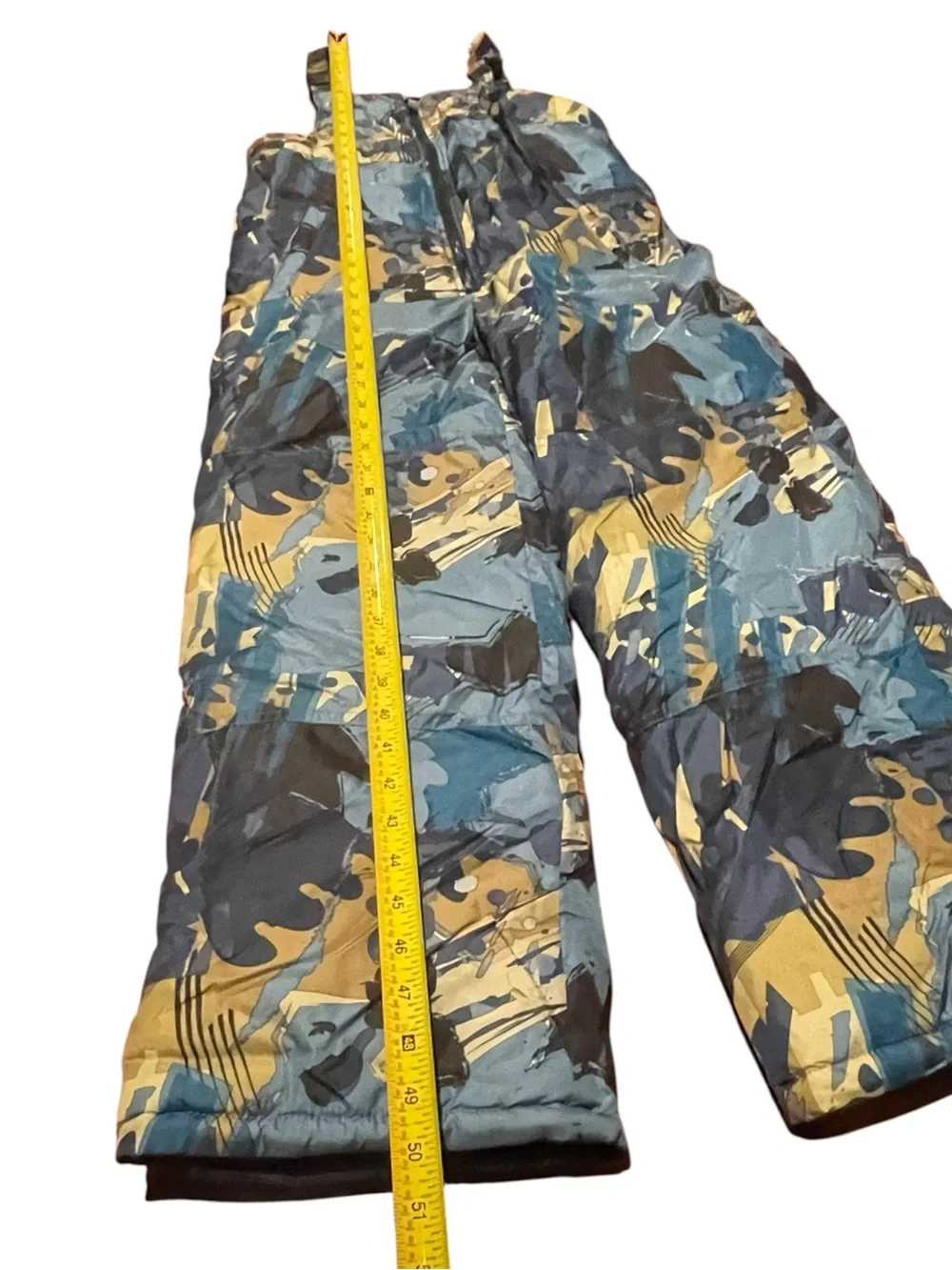 Youth Medium Size 10 12 Snowpants Blue Bibs Overalls London Fog Snow Pants Boys